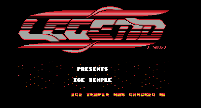 Ice temple Title Screen
